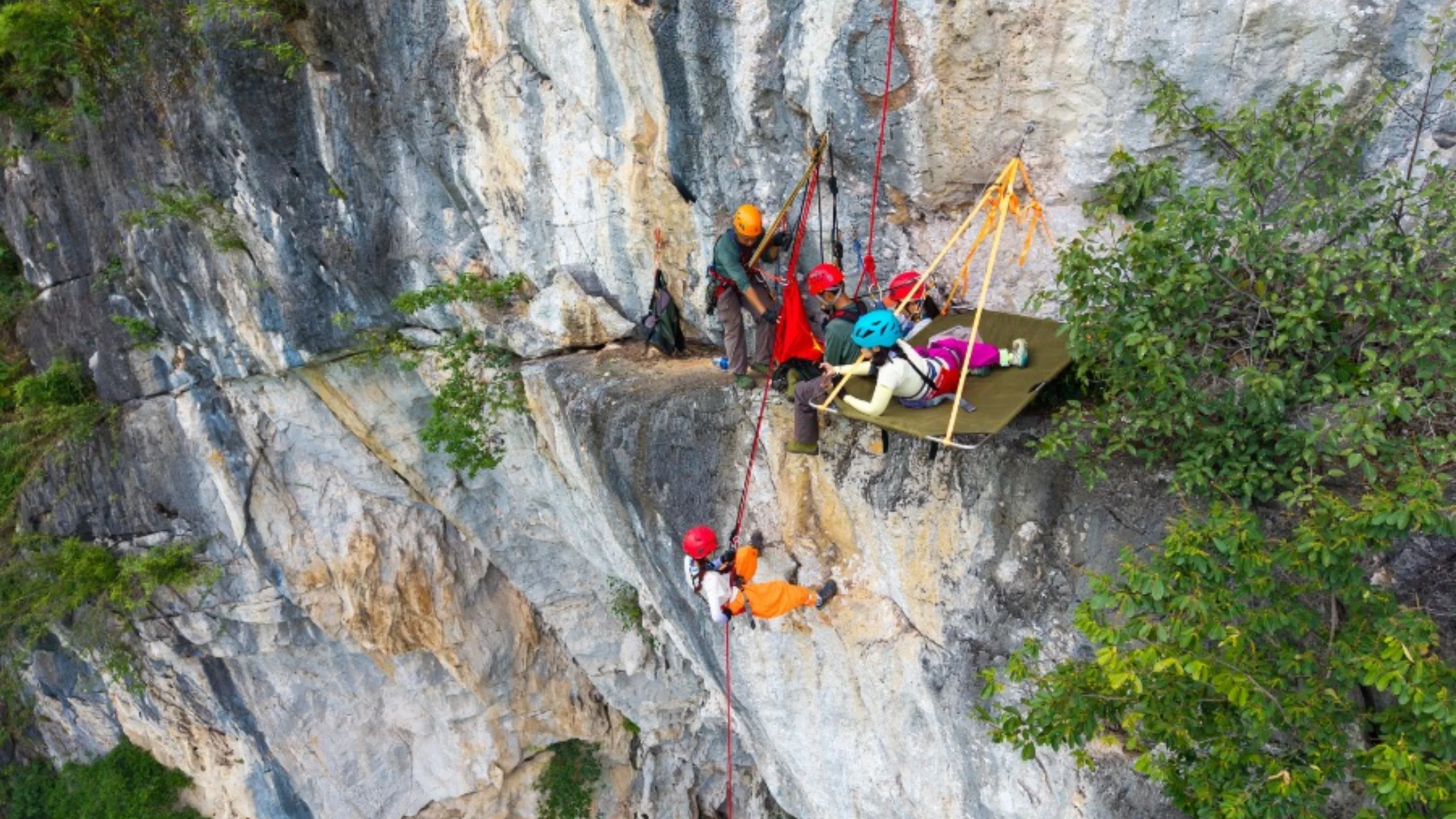 Abseiling